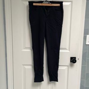 Madewell black 9" high riser skinny skinny stretch jeans